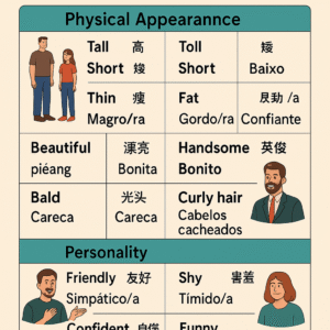 🌍 Lesson 3: Describing People – Appearance and Personality